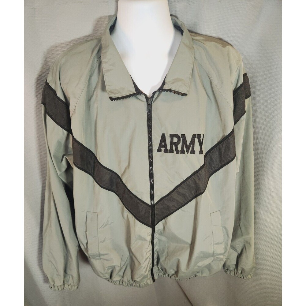 IPFU Jacket Large Long Regular PT Wind Breaker Army Gray 8415-01-465-4811